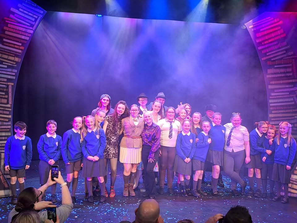 Spectrum Performing Matilda Jr at The Princess Theatre